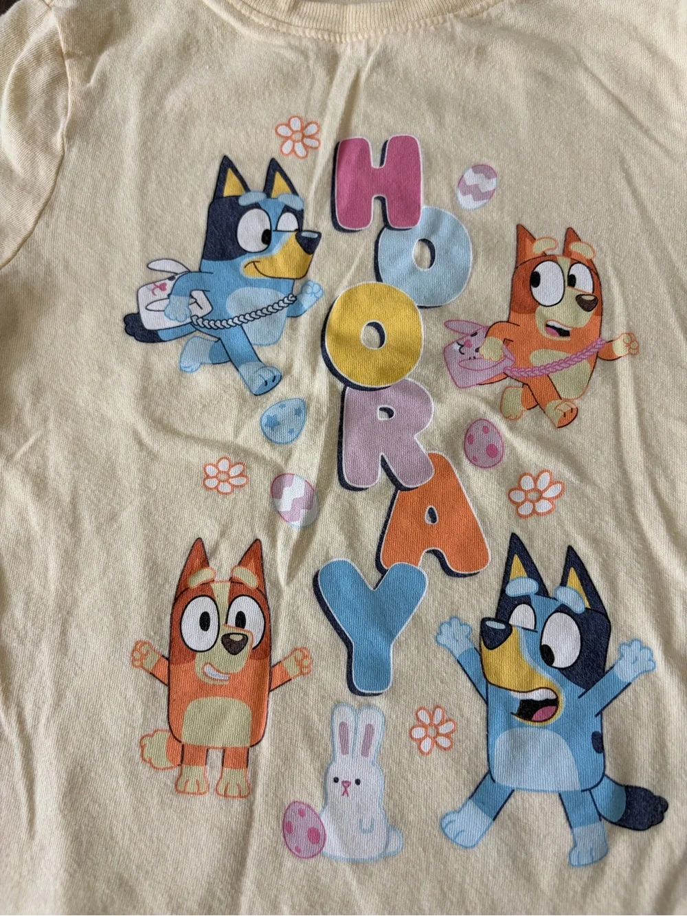 Old Navy Bluey 'Hooray' Easter Tee